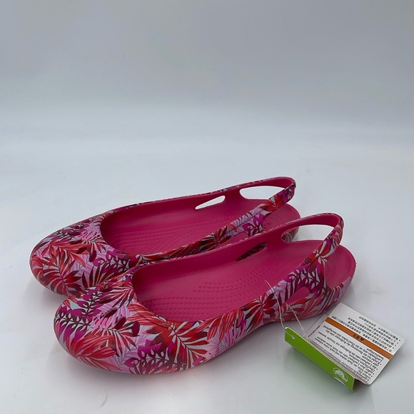 Crocs Pink Sandals - Picture 1 of 8